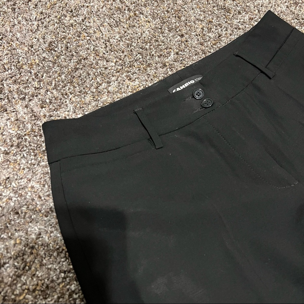 Cambio Black Trouser Pants - Picture 3 of 6